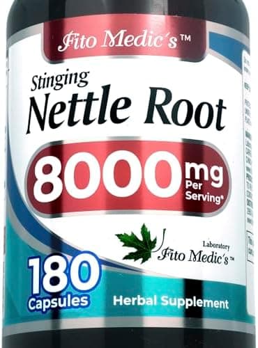 Stinging Nettle Root |180 Capsules | Stinging Nettle