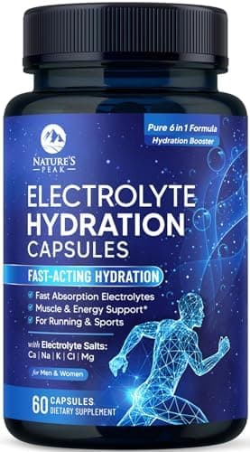 Electrolytes Supplement - 6-in-1 Advanced Hydration Complex…