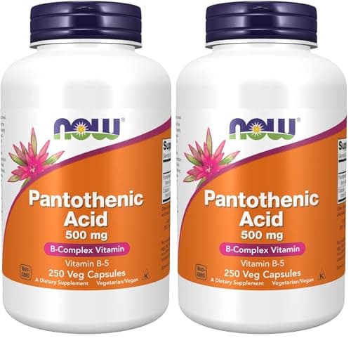 NOW Foods Supplements,Pantothenic Acid (Vitamin B-5) 500…