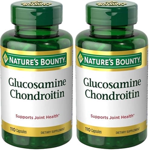 Nature's Bounty Glucosamine Chondroitin Pills and Dietary…