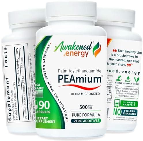Palmitoylethanolamide 500mg Comfort Mobility Nerves Cognitive…