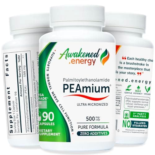 Palmitoylethanolamide 500mg Comfort Mobility Nerves Cognitive…