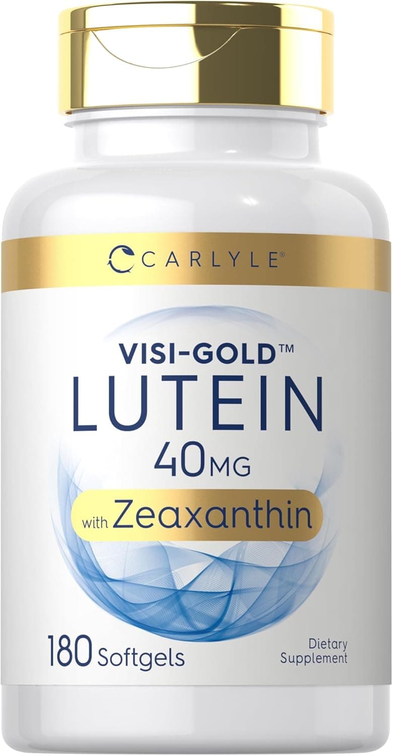 Carlyle Lutein and Zeaxanthin Supplement | 40mg | 180 Softgels…