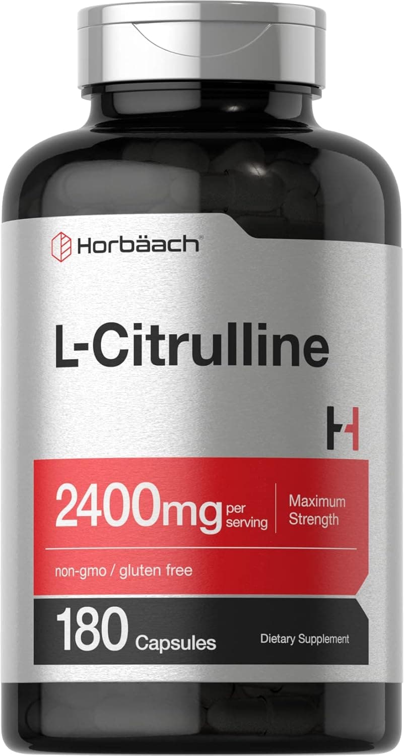 Horbaach L Citrulline Supplement for Men and Women | 2400 mg…