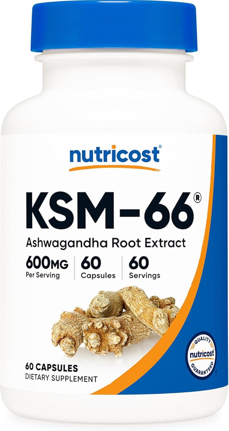 Nutricost KSM-66 Ashwagandha Root Extract 600mg