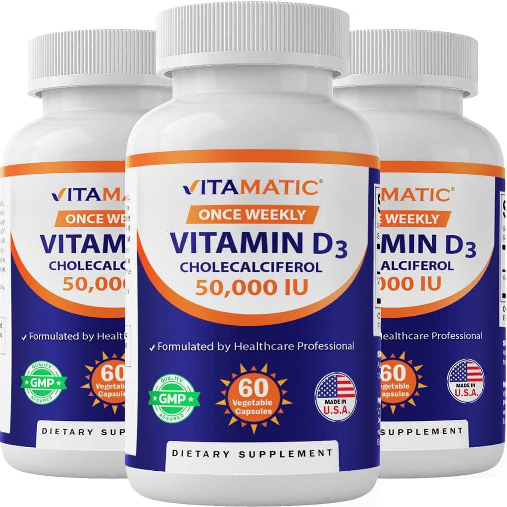 Vitamatic 3 Pack Vitamin D3 50