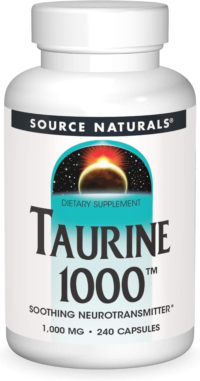 Source Naturals Taurine, 1000mg - 240 Capsules