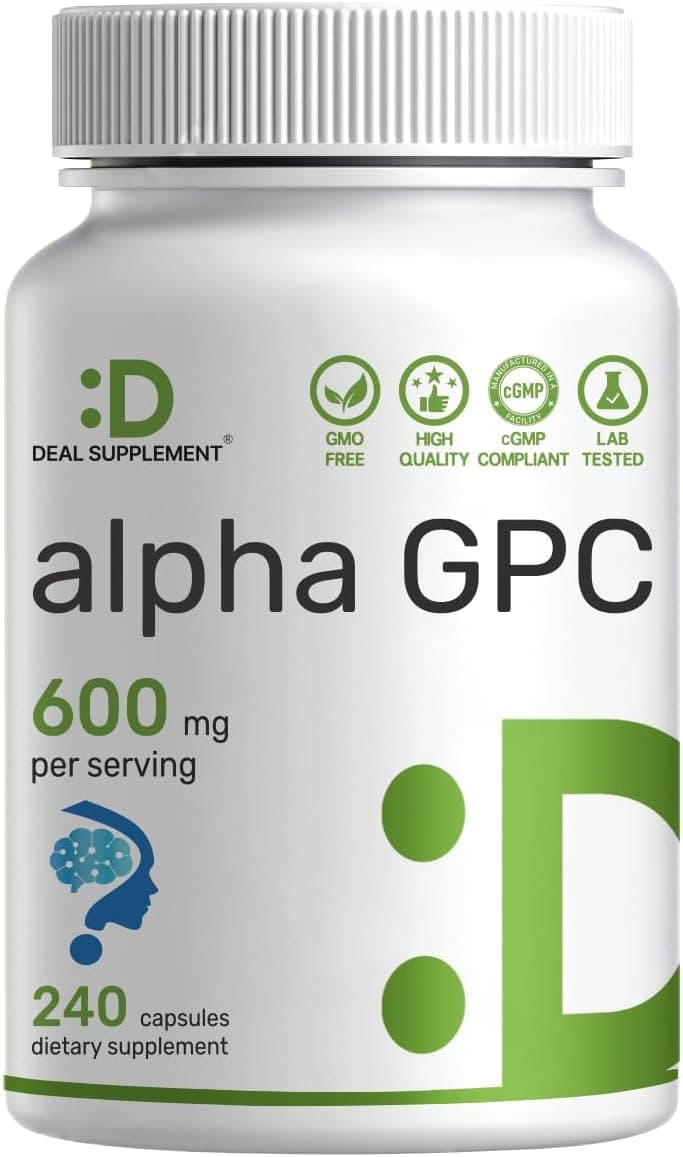 DEAL SUPPLEMENT Alpha GPC 600 mg Per Serving