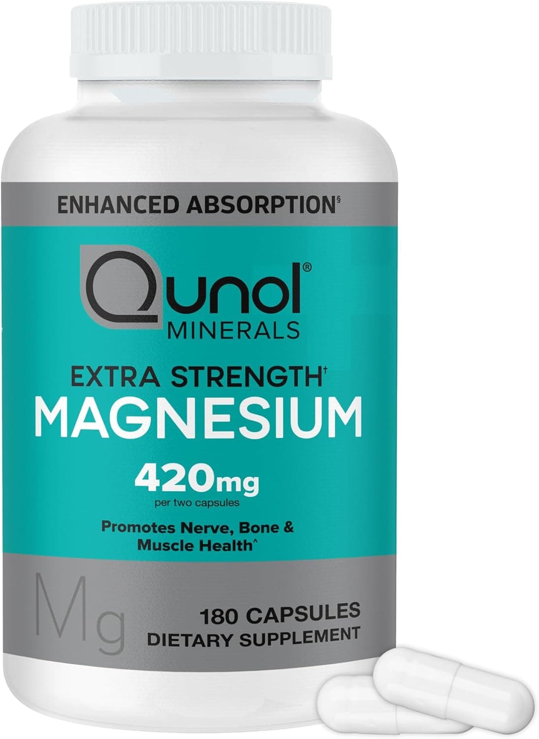 Qunol Magnesium Capsules 420mg