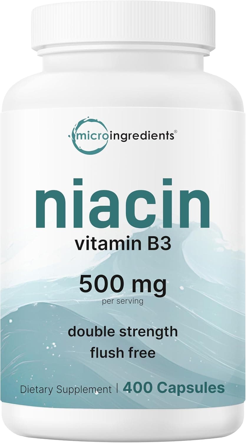 Micro Ingredients Niacin 500mg Per Serving