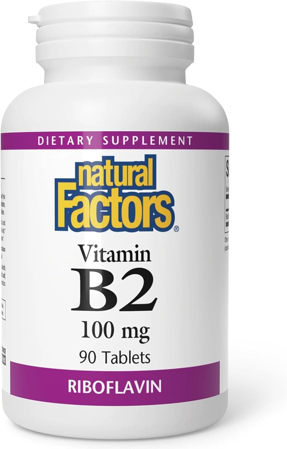Natural Factors - Vitamin B2 Riboflavin 100mg