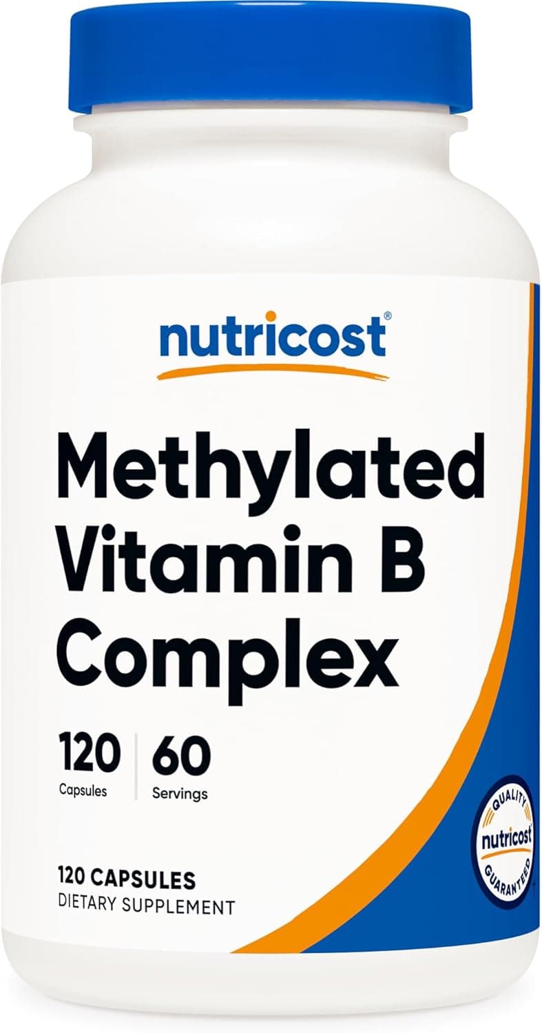 Nutricost Methylated Vitamin B Complex 120 Capsules - (60…