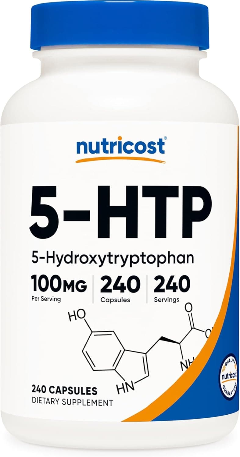 Nutricost 5-HTP 100mg, 240 Vegetarian Capsules…