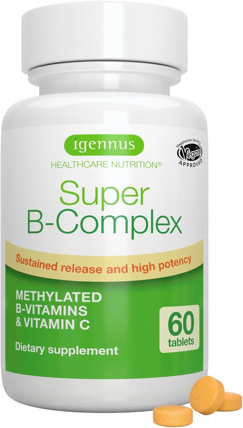Igennus High Absorption Super B-Complex Methylated & Active B…