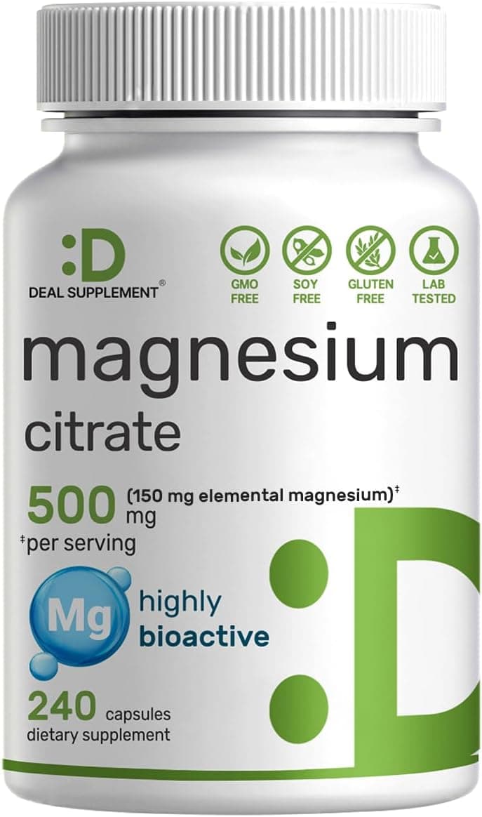 Deal Supplement Magnesium Citrate 500mg
