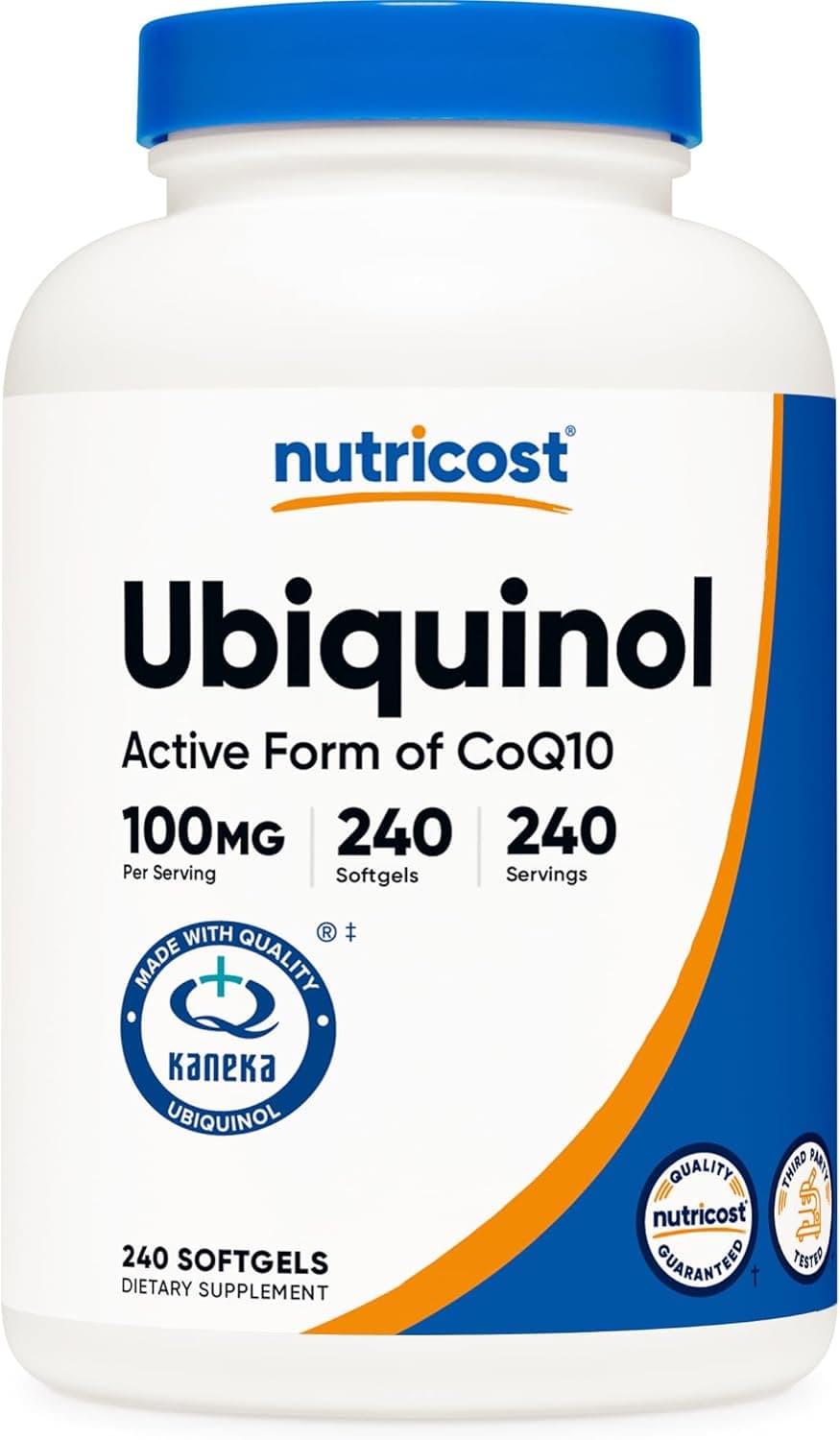 Nutricost Ubiquinol Softgels (100mg