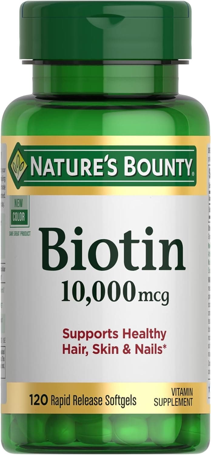 Nature's Bounty Biotin Hair Skin and Nails Vitamins