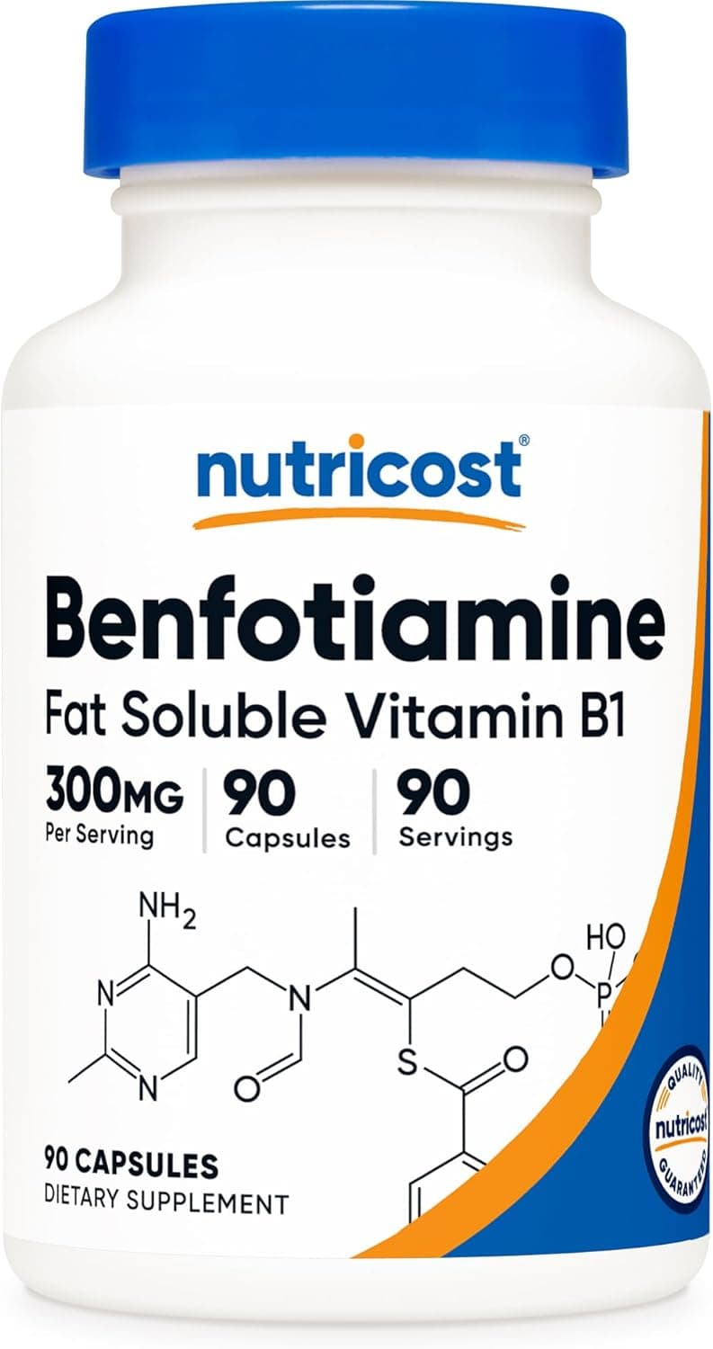 Nutricost Benfotiamine 300mg