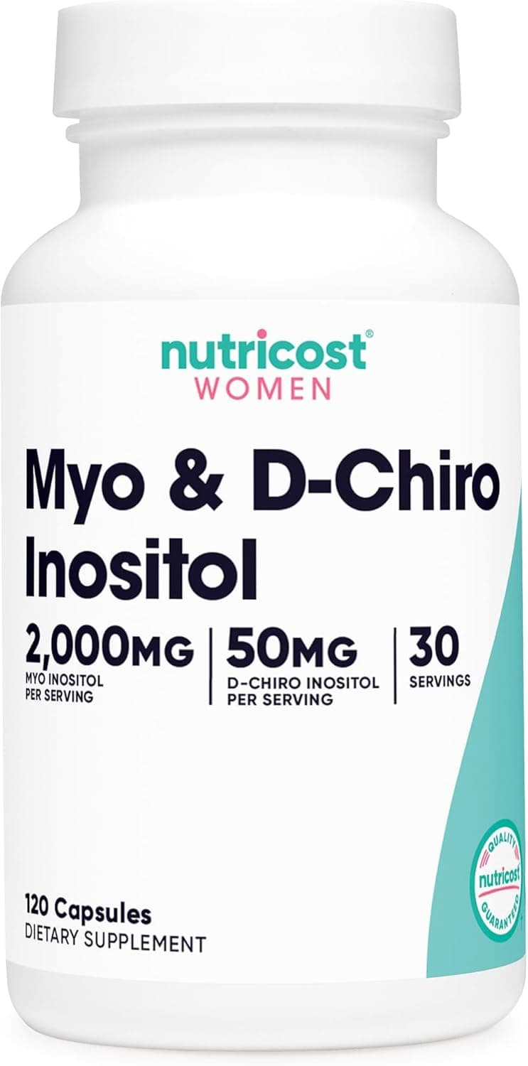Nutricost Myo Inositol & D-Chiro Inositol for Women 2000mg