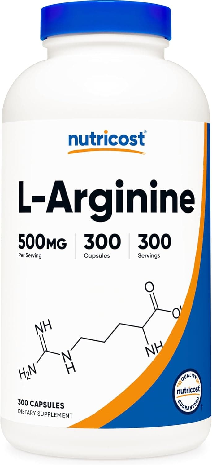 Nutricost L-Arginine 500mg