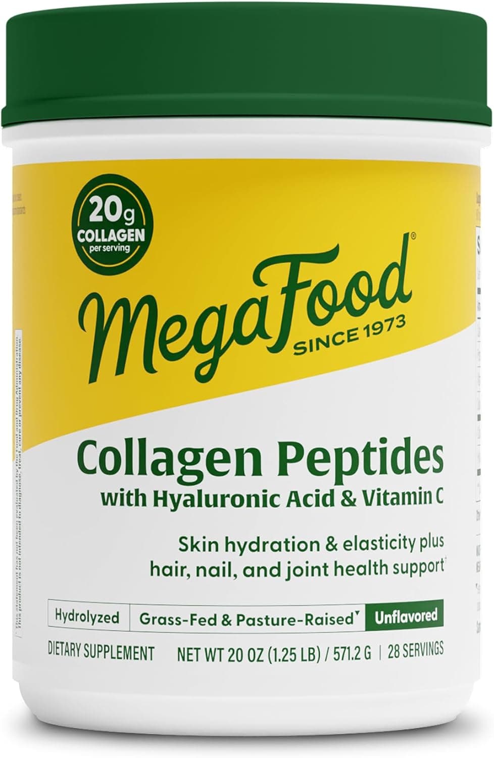 MegaFood Collagen Peptides for Women & Men - Unflavored…