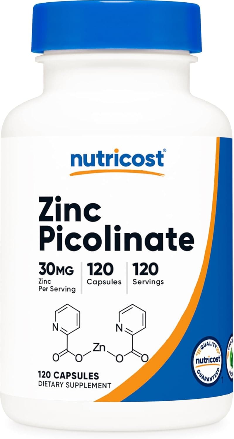 Nutricost Zinc Picolinate 30mg