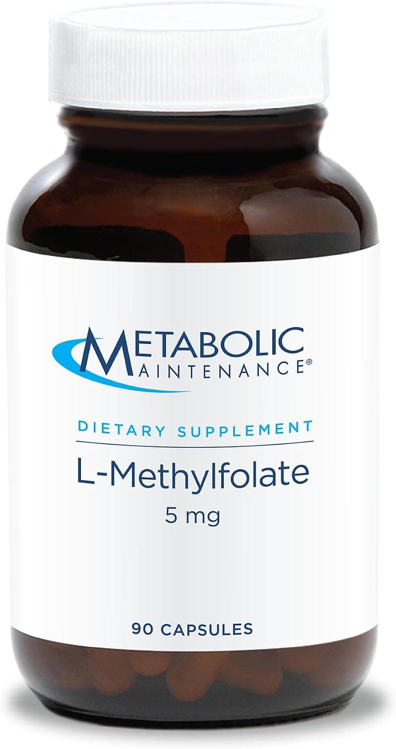 Metabolic Maintenance L-Methylfolate 5 mg - Supports a Healthy…