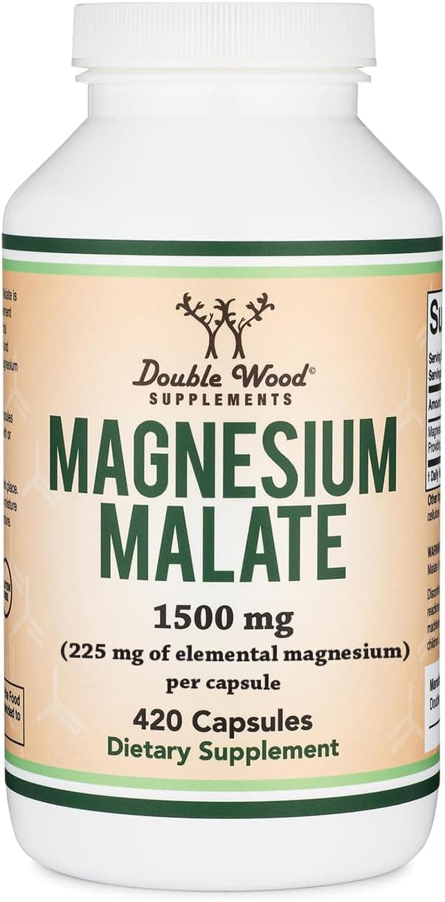 Magnesium Malate Capsules (420 Count) - 1