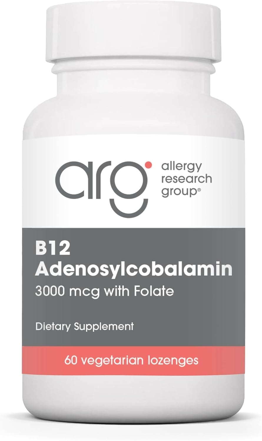ARG B12 Adenosylcobalamin - 3000 mcg with Folate - Bioactive…