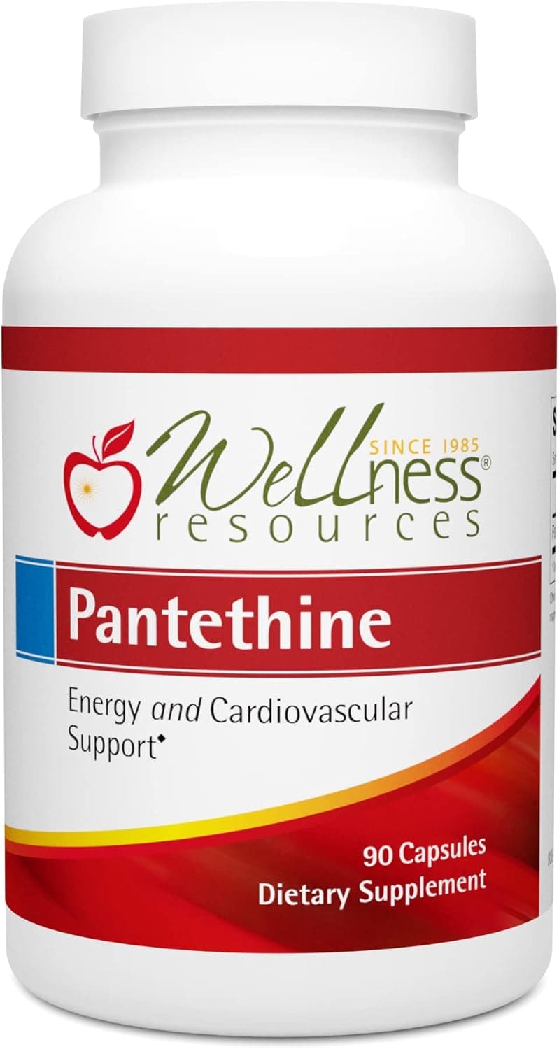 Wellness Resources Pantethine - Active Vitamin B5. Vegan…