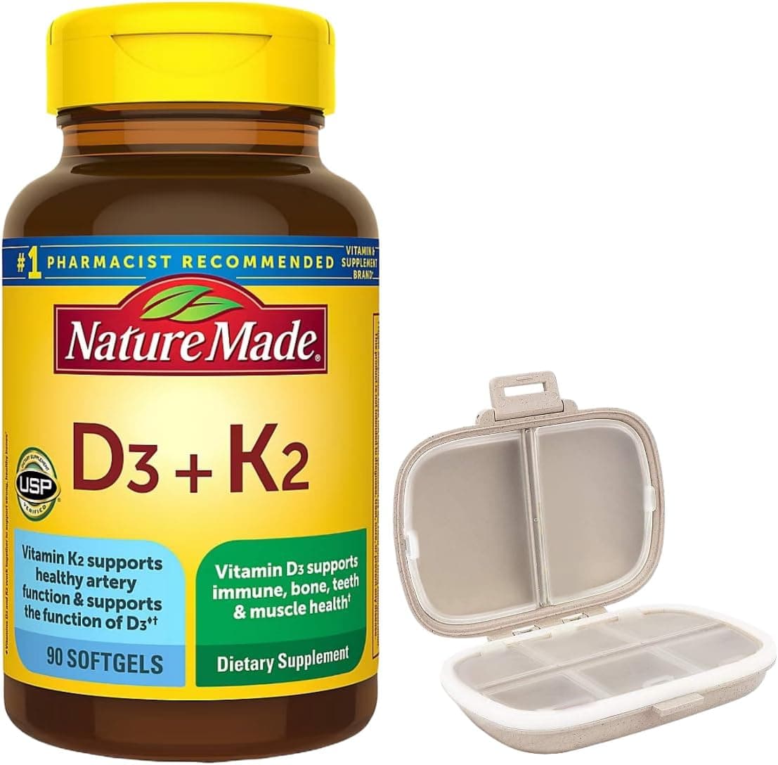 Nature Made Vitamin D3 K2
