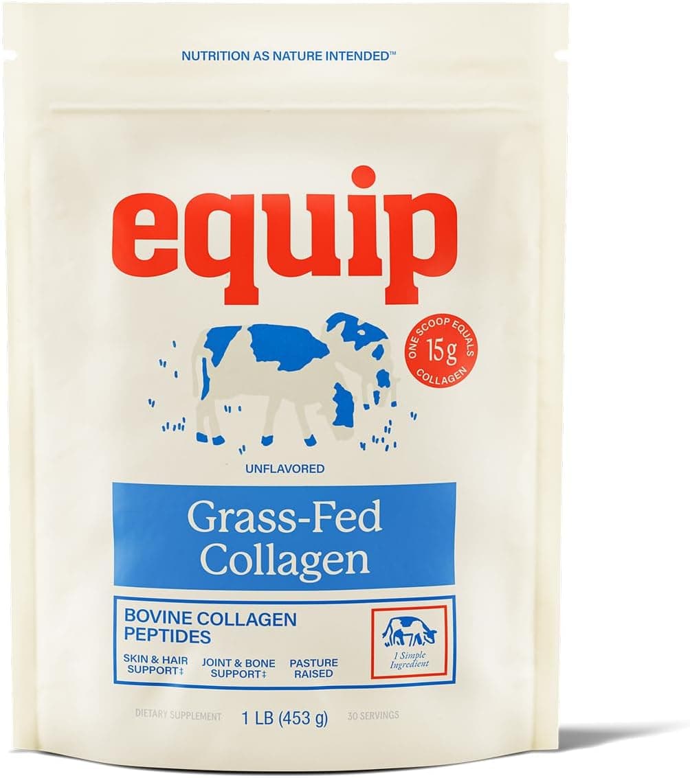 Equip Foods Grass Fed Collagen Powder | Hydrolyzed Bovine…