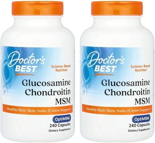 Doctor's BEST Glucosamine Chondroitin MSM - Joint Health…
