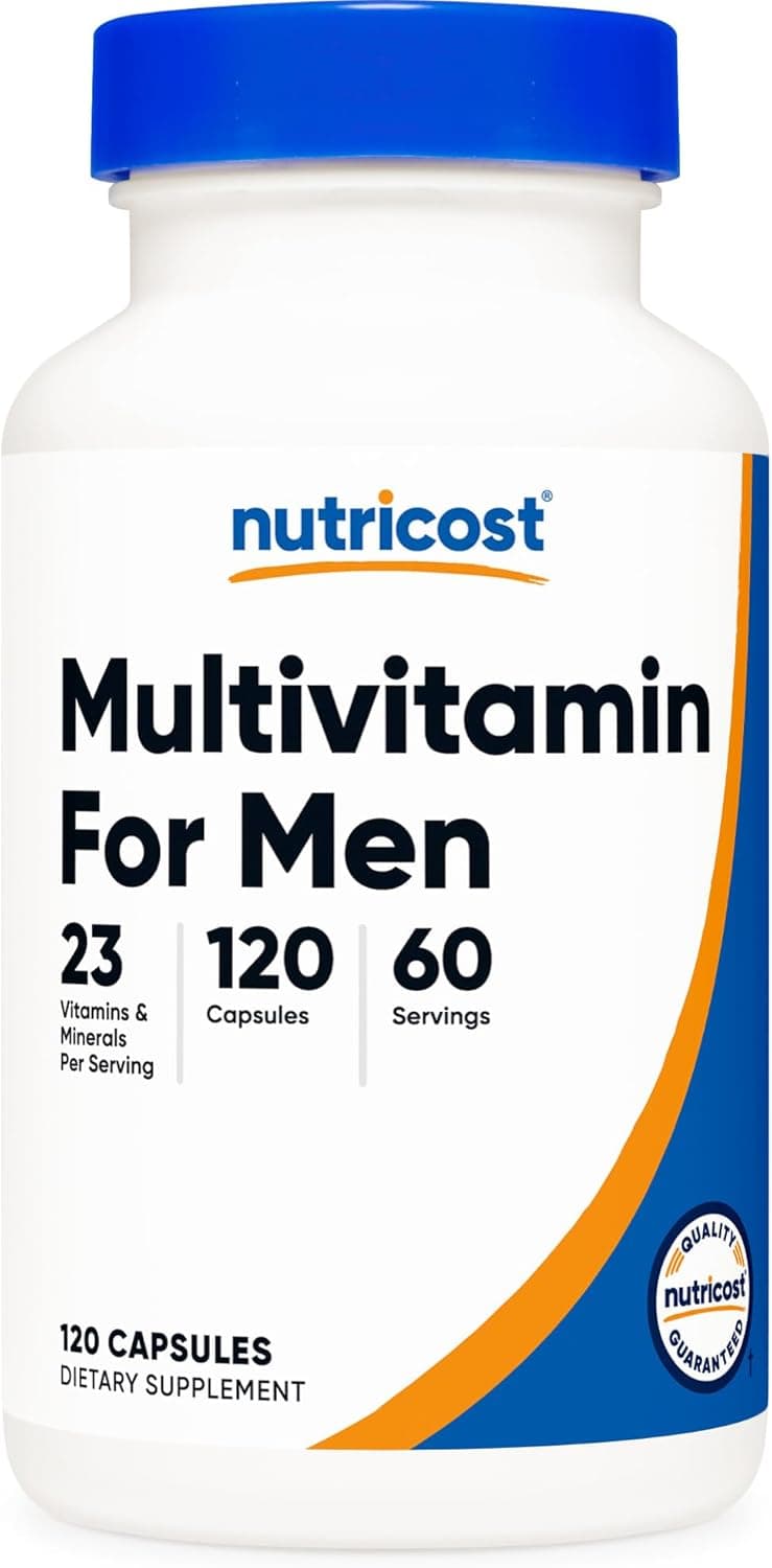 Nutricost Multivitamin for Men 120 Capsules - Vitamins…