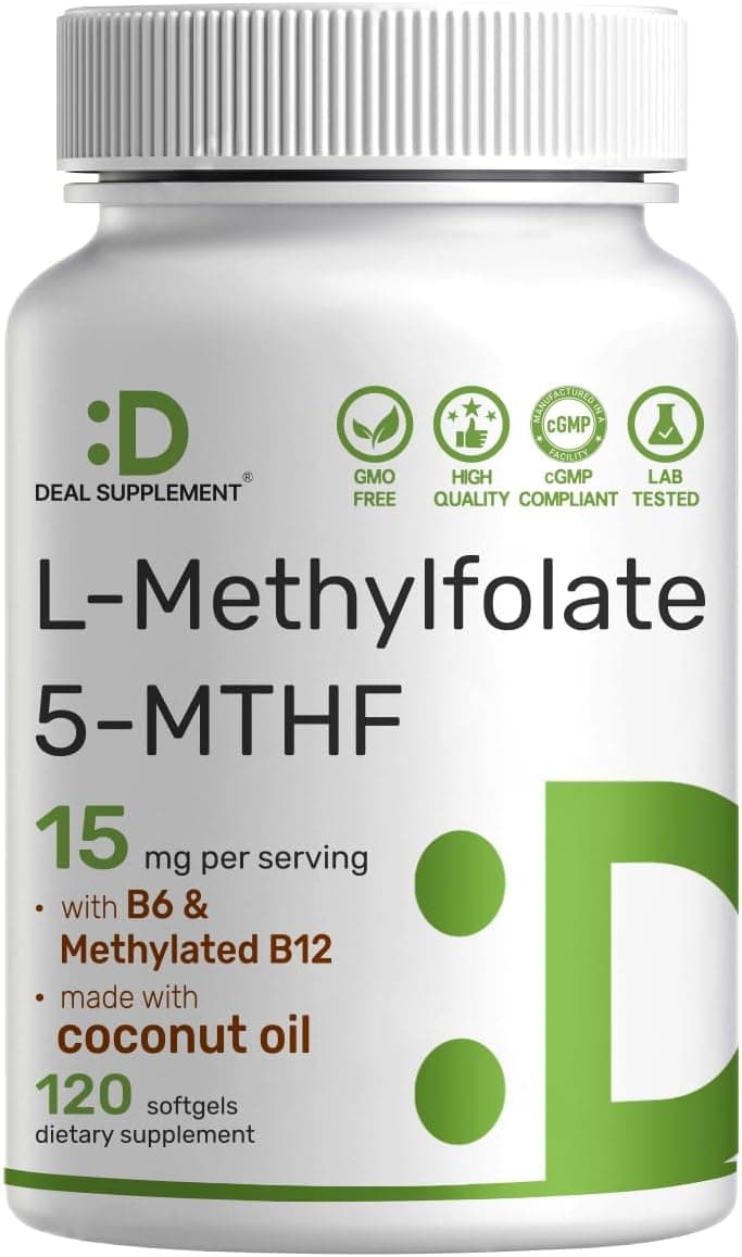 DEAL SUPPLEMENT L-Methylfolate 15 mg Per Serving