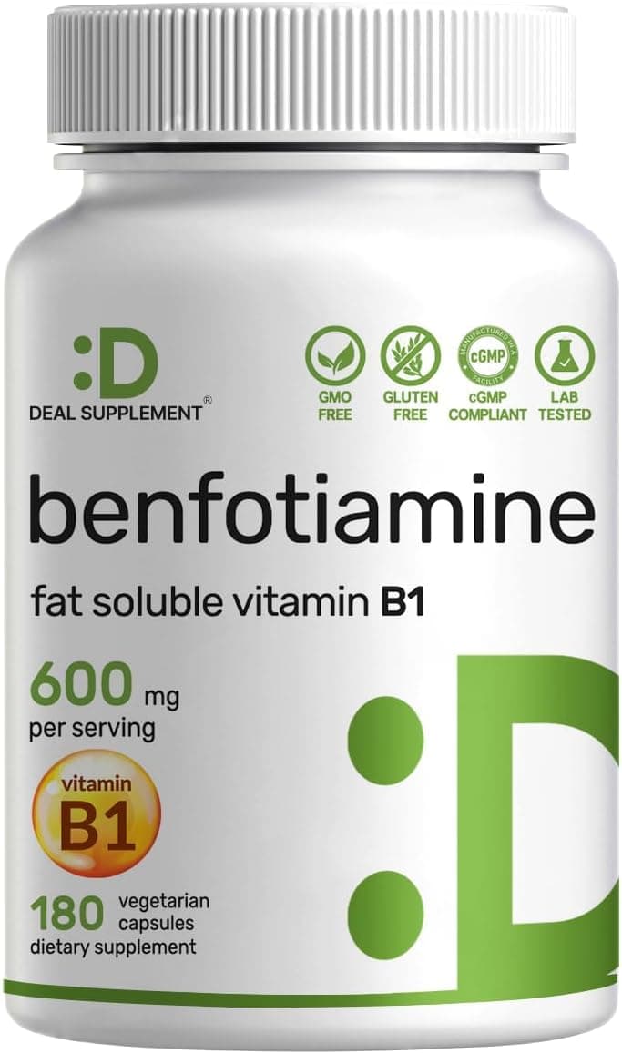 Benfotiamine 600mg Per Serving