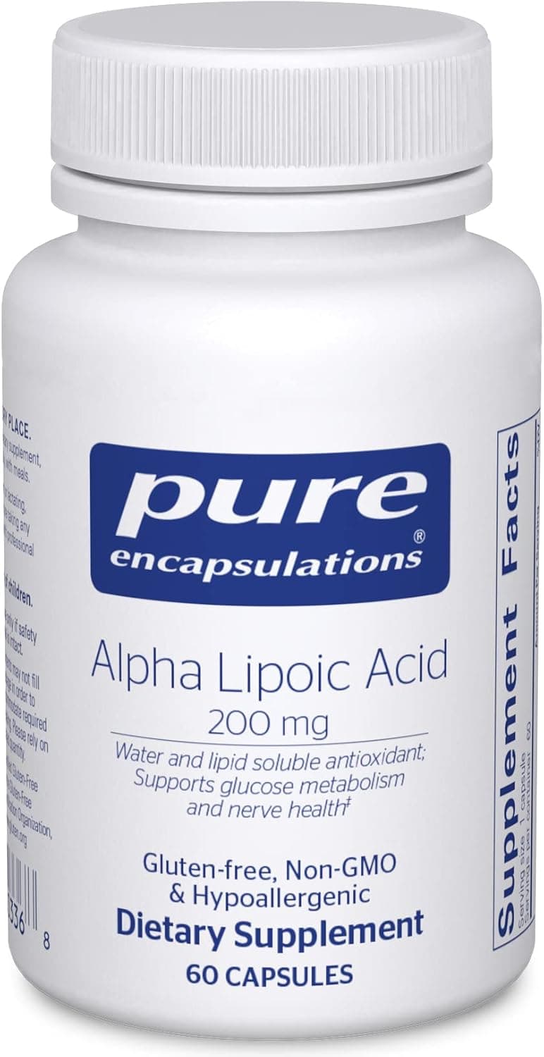 Pure Encapsulations Alpha Lipoic Acid 200 mg - 200mg ALA…