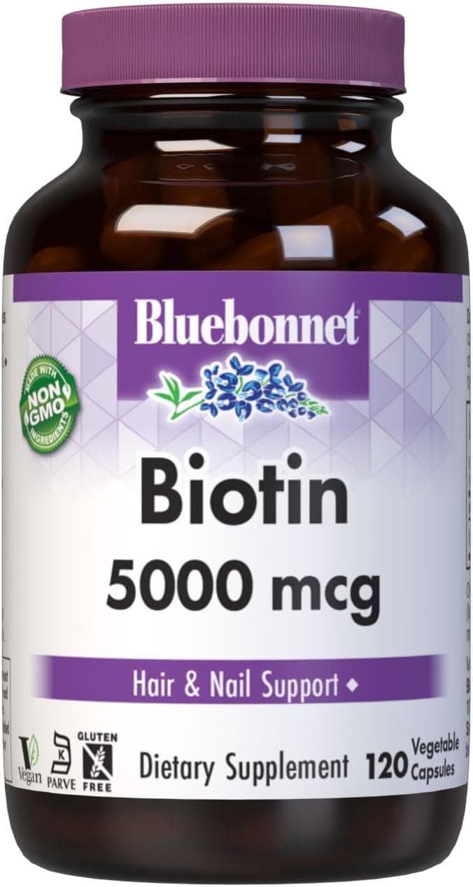 Bluebonnet Nutrition Biotin 5000 mcg