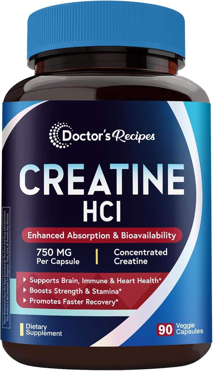 Doctor's Recipes Creatine HCl Capsules