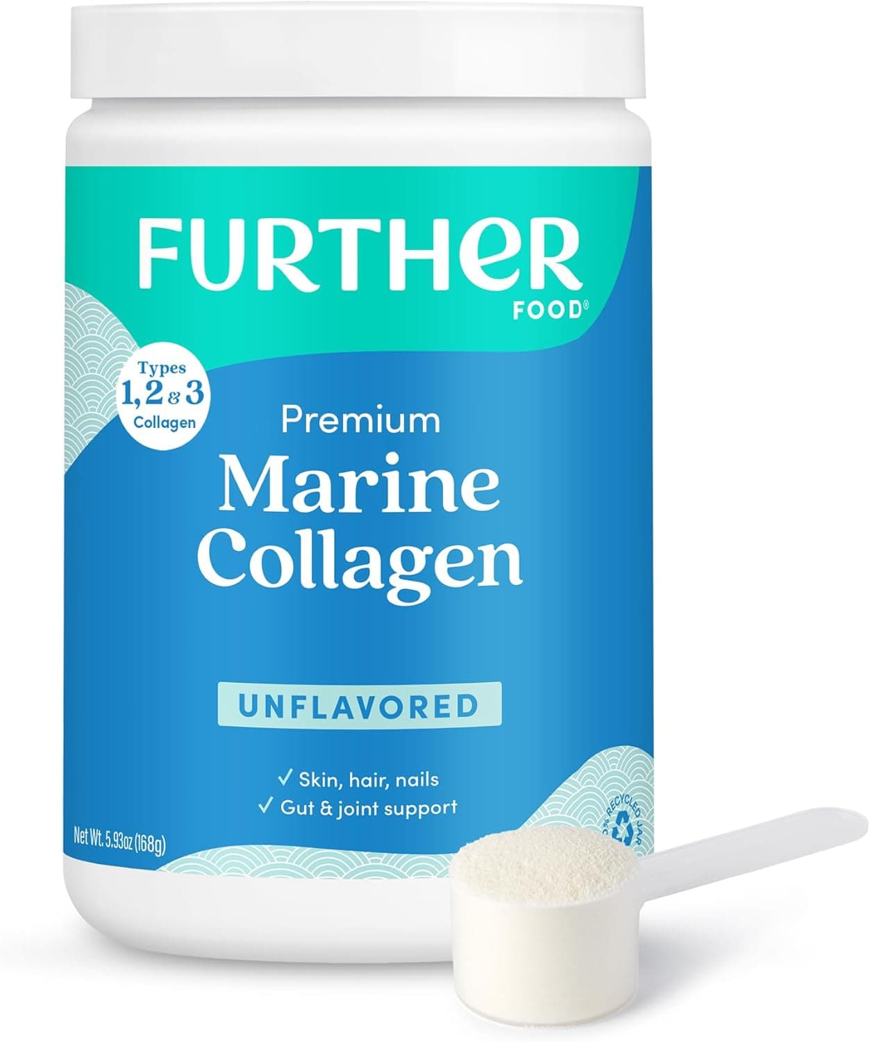 Further Food Unflavored Marine Collagen Peptides Powder