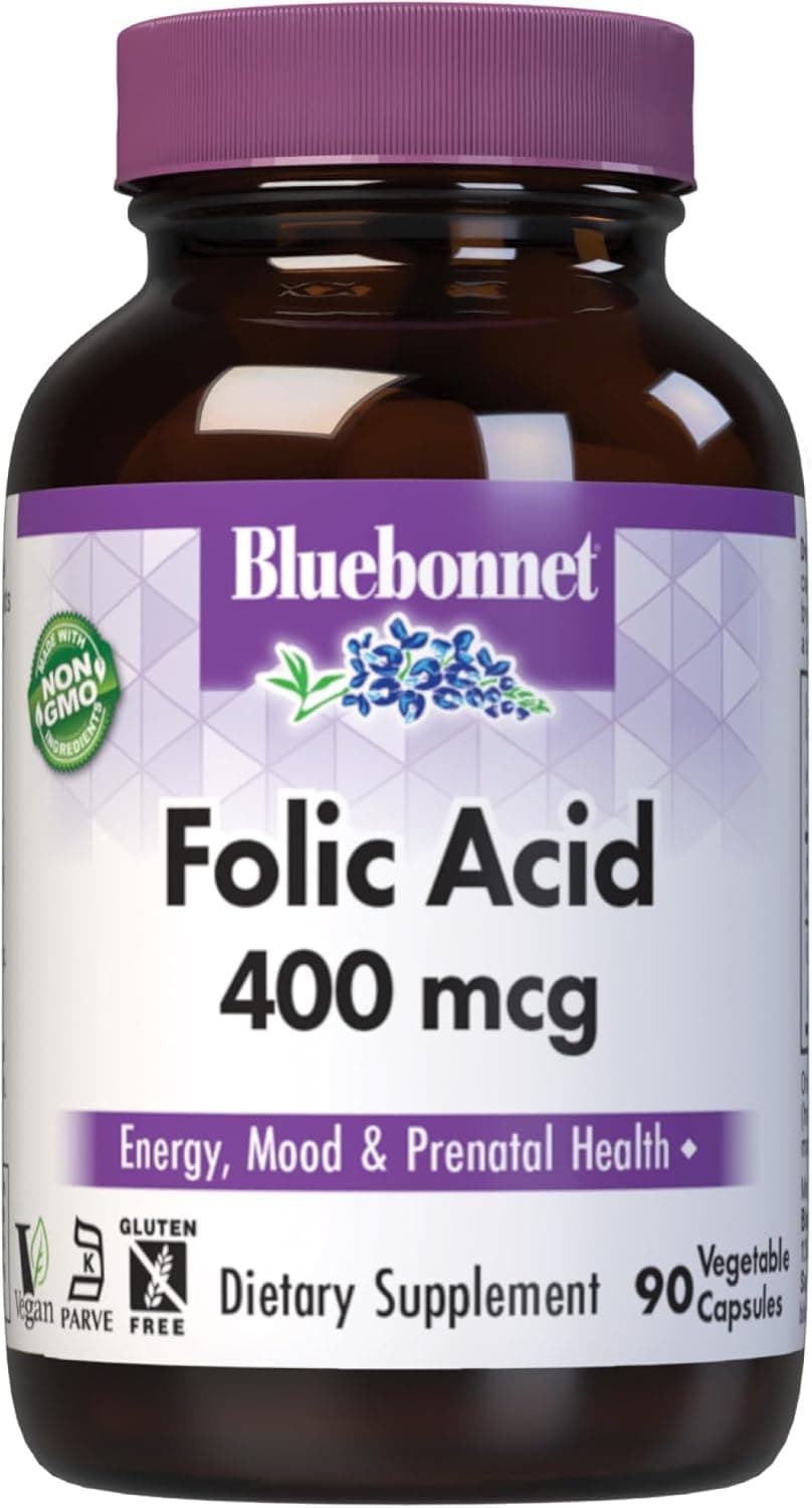 Bluebonnet Nutrition Folic Acid 400 mcg