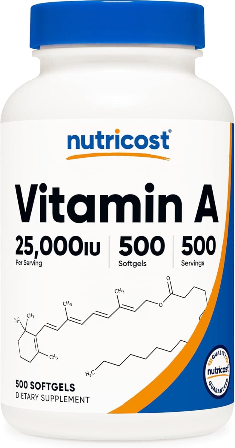 Nutricost Vitamin A 25000 IU