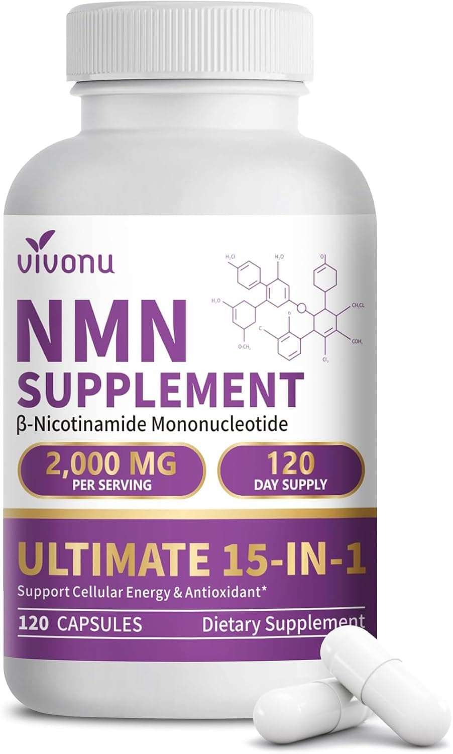 15-in-1 Liposomal NMN Supplement