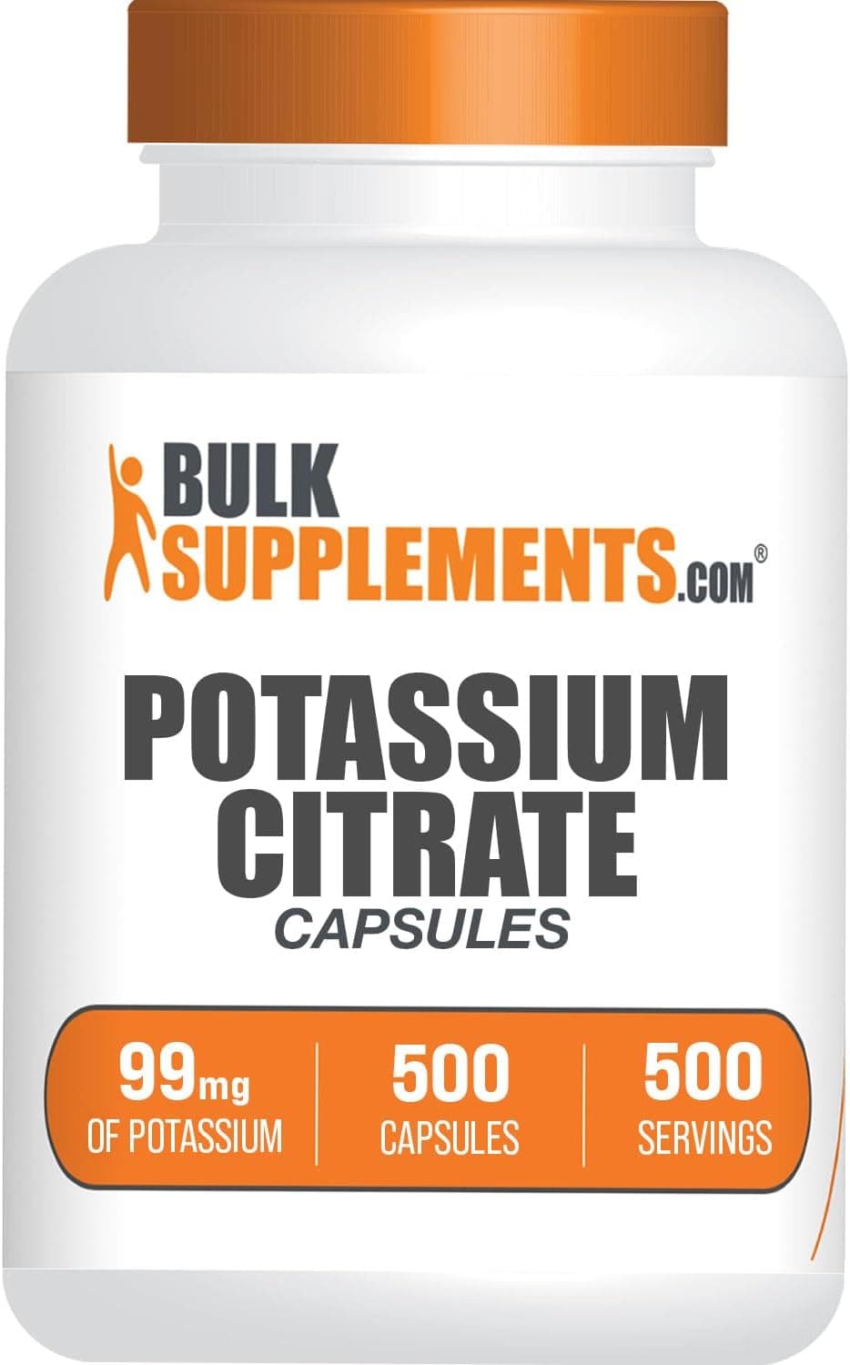 BulkSupplements.com Potassium Citrate Capsules - Mineral…