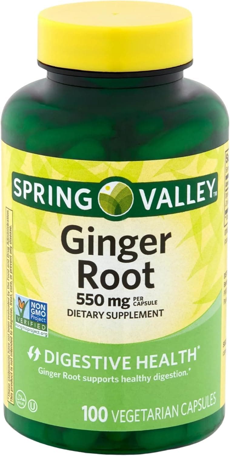 Spring Valley Ginger Root 550 mg