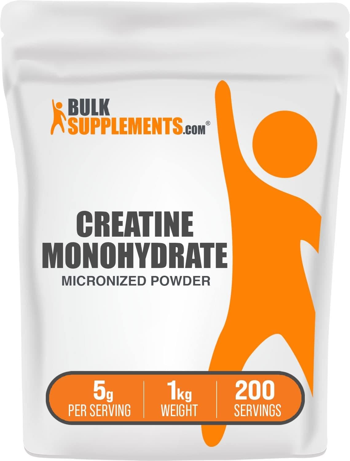 BulkSupplements.com Creatine Monohydrate Powder - Micronized…