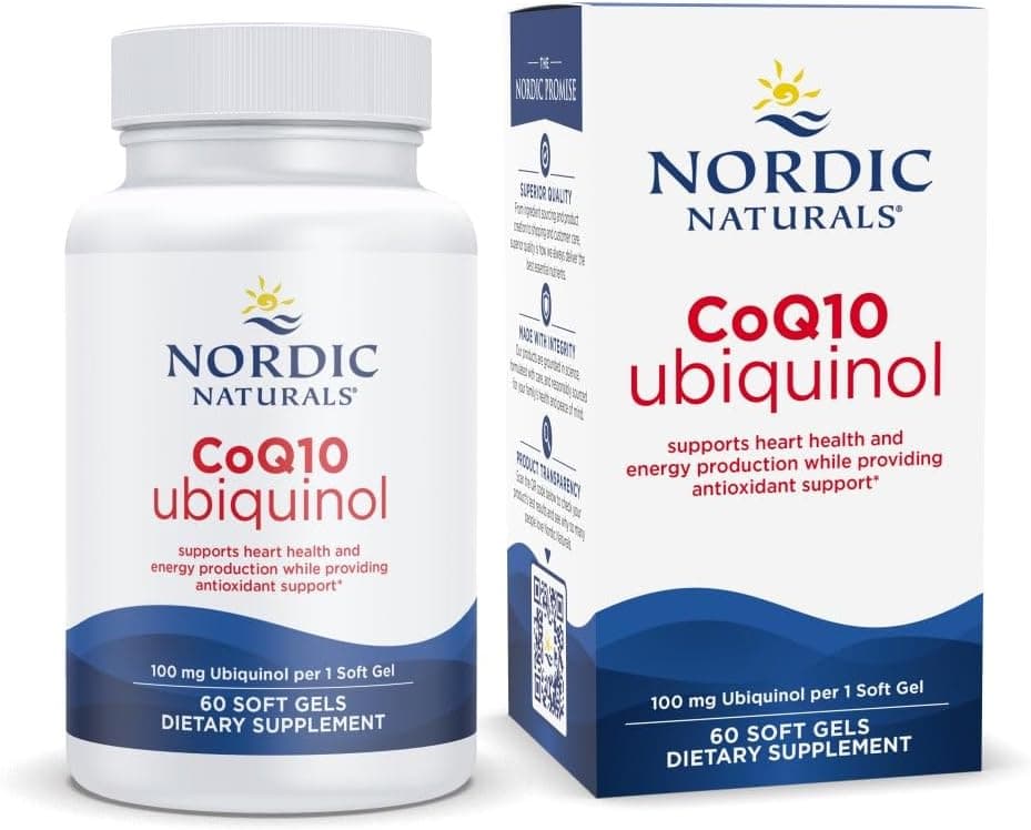 Nordic Naturals Nordic CoQ10 Ubiquinol - 60 Mini Soft Gels…