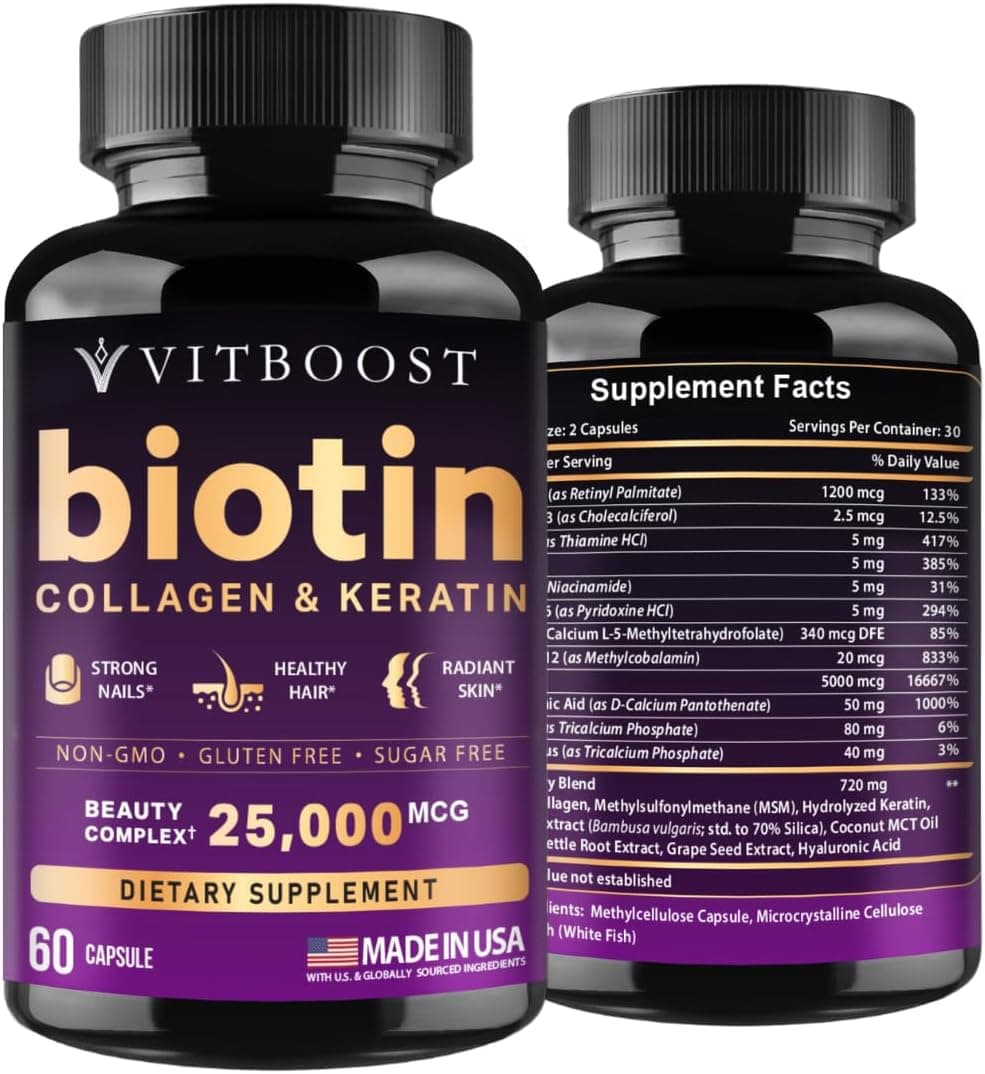 VITBOOST Biotin with Hyaluronic Acid