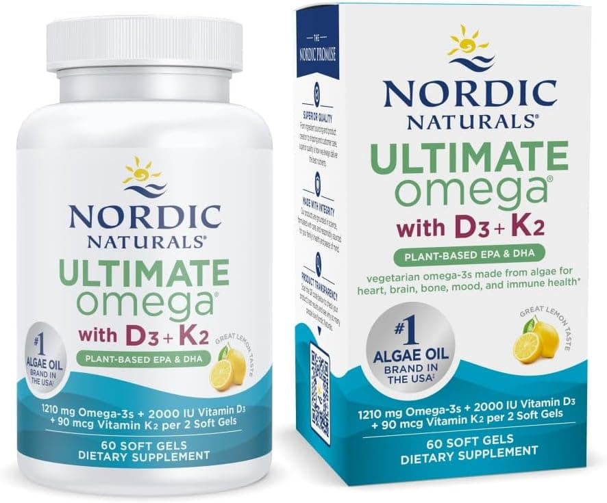 Nordic Naturals Ultimate Omega Plant Based Vitamin…