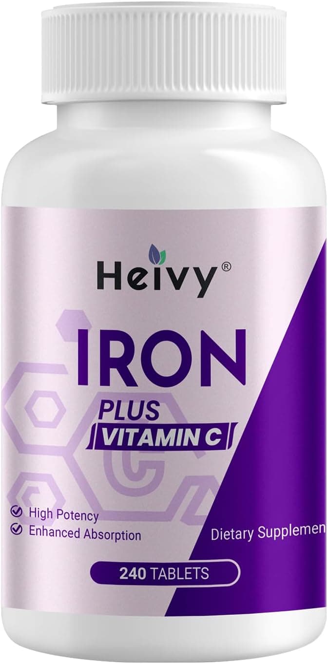 Heivy Ferrous Sulfate 325mg with Vitamin C 100mg